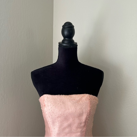 Y2K Pink Beaded Gown - Picture 6 of 16